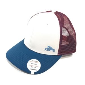 patagonia small flying fish trucker hat